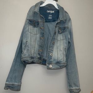 Cat & Jack girls Jean jacket size 10/12